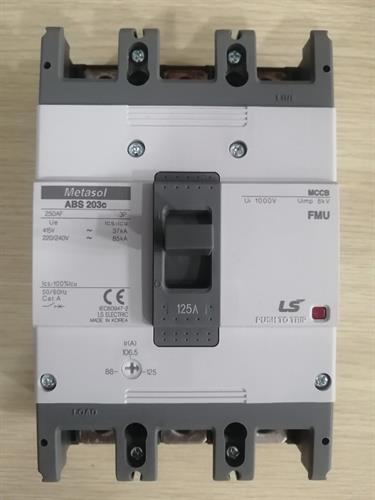 MCCB LS 3P 125A 37kA ( ABS203c FMU )